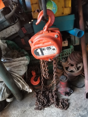 ขาย!! รอกโซ่.ตราช้าง.75.ขนาด1ตัน..