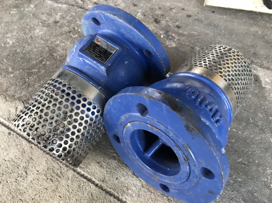 ขายหัวกระโหลกดูดน้ำ Hylic Foot Valve 3นิ้ว ตะแกรงสแตนเลส มาตรฐานงานอุตสาหกรรม **ของใหม่ไม่เคยใช้งาน** มี 2ตัวครับ ราคาตัวละ 1,700 บาทพร้อมส่ง