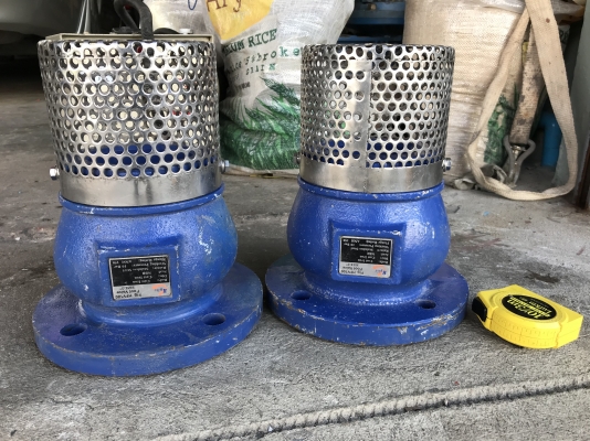 ขายหัวกระโหลกดูดน้ำ Hylic Foot Valve 3นิ้ว ตะแกรงสแตนเลส มาตรฐานงานอุตสาหกรรม **ของใหม่ไม่เคยใช้งาน** มี 2ตัวครับ ราคาตัวละ 1,700 บาทพร้อมส่ง
