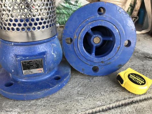 ขายหัวกระโหลกดูดน้ำ Hylic Foot Valve 3นิ้ว ตะแกรงสแตนเลส มาตรฐานงานอุตสาหกรรม **ของใหม่ไม่เคยใช้งาน** มี 2ตัวครับ ราคาตัวละ 1,700 บาทพร้อมส่ง