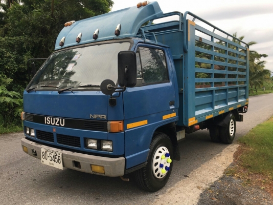 รถบรรทุก 6ล้อ ISUZU NPR115ห้างแท้ เครื่อง4BD-1 พวงมาลัยเพาเวอร์