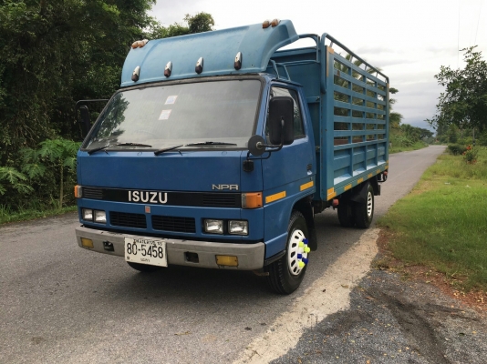 รถบรรทุก 6ล้อ ISUZU NPR115ห้างแท้ เครื่อง4BD-1 พวงมาลัยเพาเวอร์