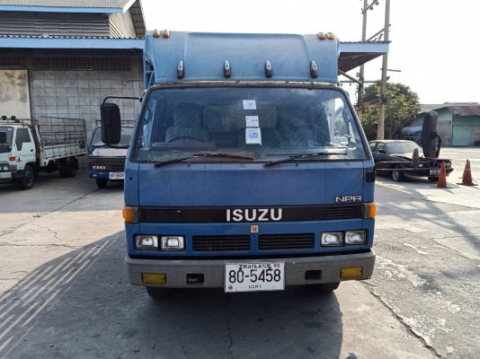 รถบรรทุก 6ล้อ ISUZU NPR115ห้างแท้ เครื่อง4BD-1 พวงมาลัยเพาเวอร์
