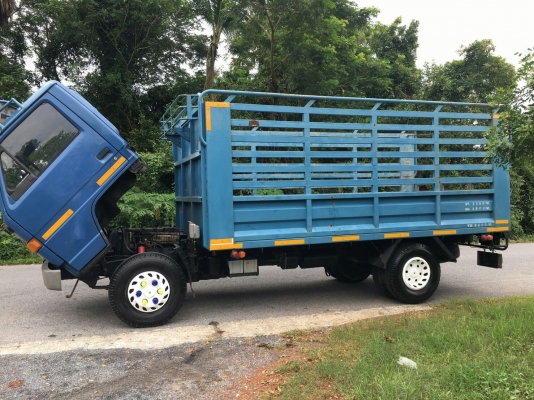 รถบรรทุก 6ล้อ ISUZU NPR115ห้างแท้ เครื่อง4BD-1 พวงมาลัยเพาเวอร์