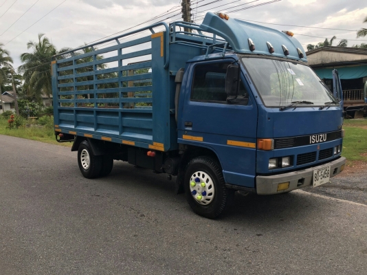 รถบรรทุก 6ล้อ ISUZU NPR115ห้างแท้ เครื่อง4BD-1 พวงมาลัยเพาเวอร์