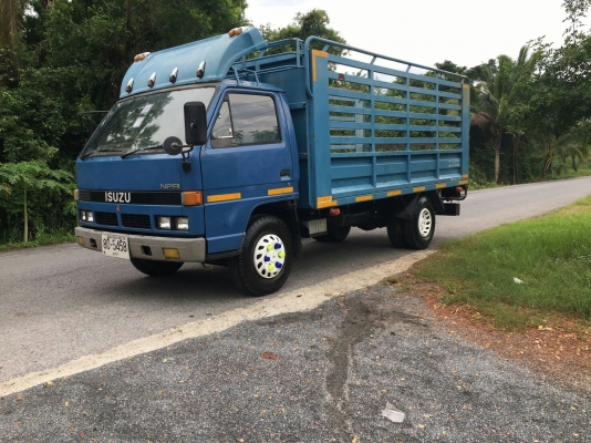รถบรรทุก 6ล้อ ISUZU NPR115ห้างแท้ เครื่อง4BD-1 พวงมาลัยเพาเวอร์
