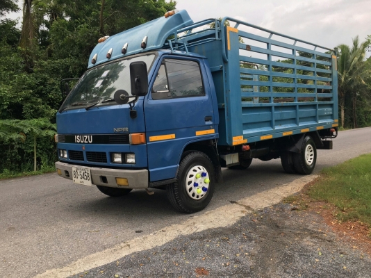 รถบรรทุก 6ล้อ ISUZU NPR115ห้างแท้ เครื่อง4BD-1 พวงมาลัยเพาเวอร์