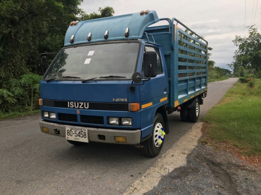 รถบรรทุก 6ล้อ ISUZU NPR115ห้างแท้ เครื่อง4BD-1 พวงมาลัยเพาเวอร์