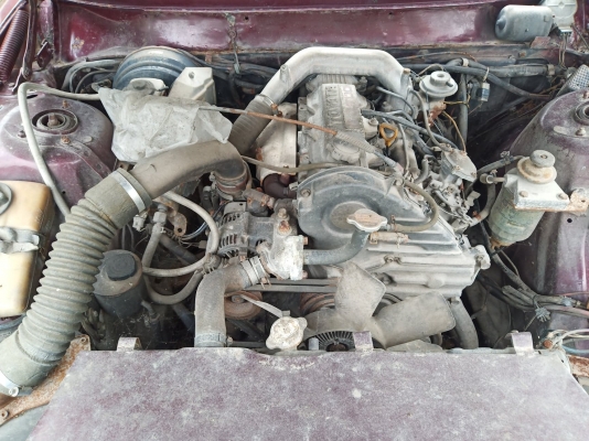 เครื่องยนต์ VOLVO 244 GLT  เครื่องดีเซล 2C turbo