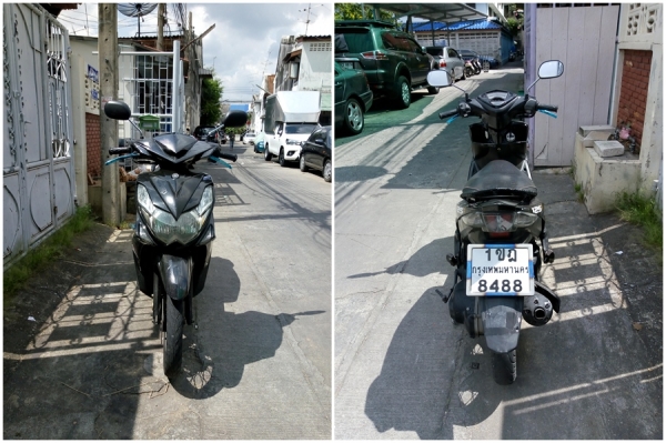 สตาร์ทไม่ติด Yamaha MIO125i MX จด2558 ภาษี 2563 ขายตามสภาพ  ชุดโอนครบ 11900 บาท