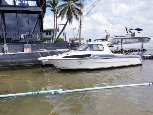ขายเรือ NISSAN 24ฟุต(สวยมาก)พร้อมใช้งาน