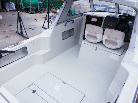 ขายเรือ NISSAN 24ฟุต(สวยมาก)พร้อมใช้งาน