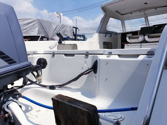 ขายเรือ NISSAN 24ฟุต(สวยมาก)พร้อมใช้งาน