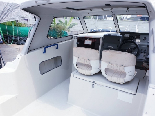 ขายเรือ NISSAN 24ฟุต(สวยมาก)พร้อมใช้งาน