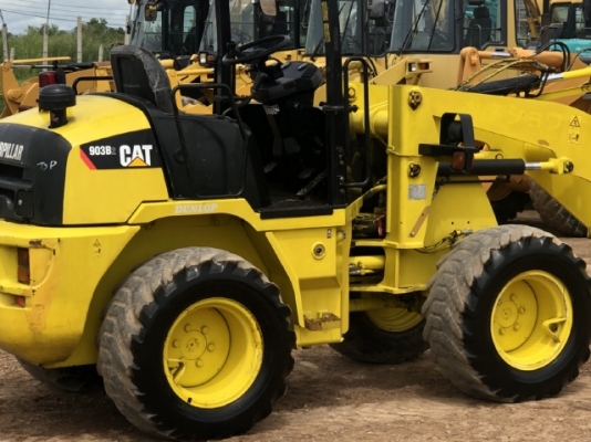 ขายรถตักล้อยาง CAT 903B (เทียบเท่า WA50) แขนยาวพิเศษ นำเข้าเองจากญี่ปุ่น สภาพพร้อมใช้ มีVDOการทำงานครับ