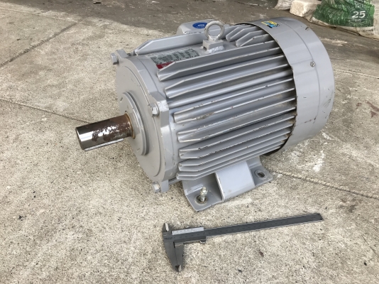 ขายมอเตอร์ไฟฟ้า Mitsubishi 10HP. 380V 2Pole 2800rpm. ** ของใหม่ไม่เคยใช้งานครับ