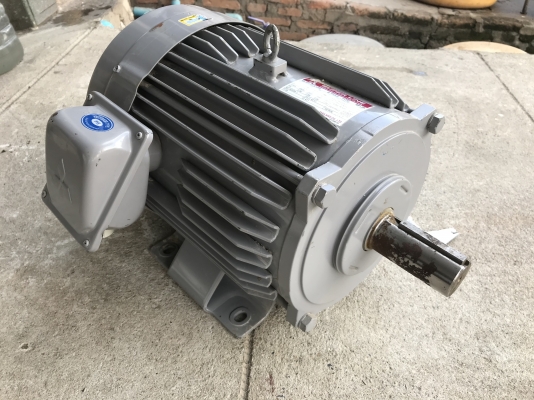 ขายมอเตอร์ไฟฟ้า Mitsubishi 10HP. 380V 2Pole 2800rpm. ** ของใหม่ไม่เคยใช้งานครับ