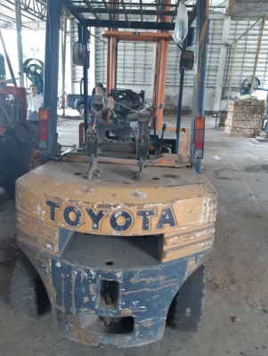ขายฟอร์คลิฟต์TOYOTA2.5ตันเสาสูง4เมตร เบนซิล+แก๊สราคา 110,000 ขายฟอร์คลิฟต์TOYOTA2.5ตันเสาสูง4เมตร เบนซิล+แก๊สราคา 110,000