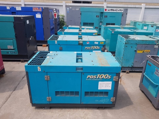 ขายAIRMAN PDS100S ปั้มลมมือสองจากญี่ปุ่น  092-929-9942 ธีรเทพ