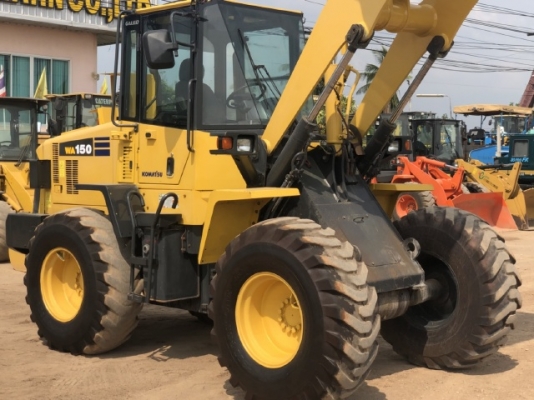 ขายรถตักล้อยาง KOMATSU WA150-5 นำเข้าเองจากญี่ปุ่น สภาพสวยพร้อมใช้งาน มีVDOการทำงานครับ