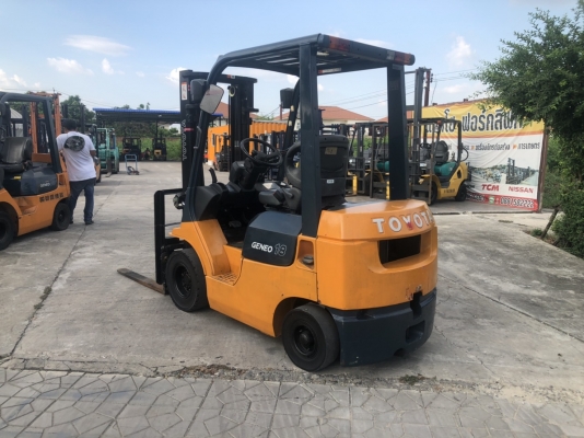 ขายถูกมาก Toyota 7FG18 ยก1.8ตัน เสาสูง3เมตร งาไสล์ หุบ-ถ่าง เครื่องยนต์เบนซิน ขายถูกมาก Toyota 7FG18 ยก1.8ตัน เสาสูง3เมตร งาไสล์ หุบ-ถ่าง เครื่องยนต์เบนซิน