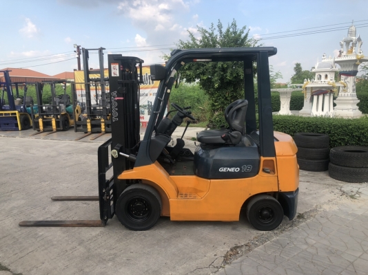 ขายถูกมาก Toyota 7FG18 ยก1.8ตัน เสาสูง3เมตร งาไสล์ หุบ-ถ่าง เครื่องยนต์เบนซิน ขายถูกมาก Toyota 7FG18 ยก1.8ตัน เสาสูง3เมตร งาไสล์ หุบ-ถ่าง เครื่องยนต์เบนซิน