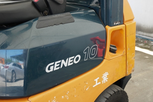 ขายถูกมาก Toyota 7FG10 ขนาดยก1ตัน เสาสูง3เมตร เครื่องเบนซิน+LPG ติดตั้งจากโรงงานที่ญี่ปุ่น