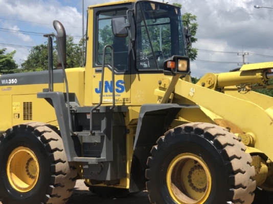 ขายรถตักล้อยาง KOMATSU WA350-3E รถนอกนำเข้าจากญี่ปุ่น สภาพสวยพร้อมใช้ มีVDOการทำงานครับ ขายรถตักล้อยาง KOMATSU WA350-3E รถนอกนำเข้าจากญี่ปุ่น สภาพสวยพร้อมใช้ มีVDOการทำงานครับ