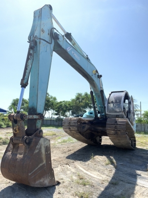 รถแบคโฮ ยีห้อ Kobelco รุ่น Sk200v เครื่องแห้ง  ไฟฟ้าครบ เอกสารแจ้งจำหน่ายจากอริยะ