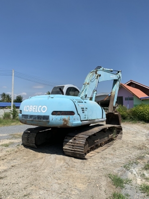 รถแบคโฮ ยีห้อ Kobelco รุ่น Sk200v เครื่องแห้ง  ไฟฟ้าครบ เอกสารแจ้งจำหน่ายจากอริยะ
