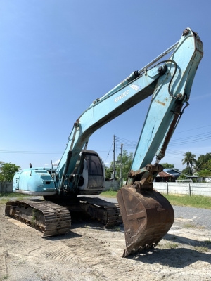 รถแบคโฮ ยีห้อ Kobelco รุ่น Sk200v เครื่องแห้ง  ไฟฟ้าครบ เอกสารแจ้งจำหน่ายจากอริยะ