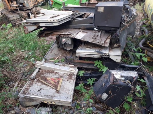 ขาย ฝาปิดท้าย ไฮโดรลิค สำหรับรถบรรทุก 6 ล้อ 10 ล้อ เทรเลอร์ ระบบไฮโดรลิค 2 กระบอก แบบอะลูมิเนียม พับเก็บได้ จำนวนมาก เก่าญี่ปุ่น