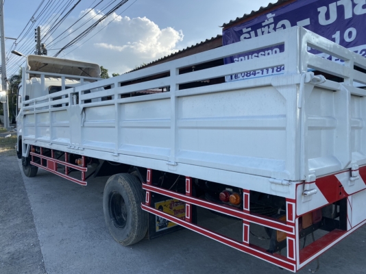 ขาย6ล้อIsuzu FRR210แรงม้ายูโร3 กระบะเหล็กยาว6.50เมตร เปิดได้รอบ