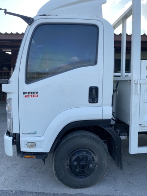 ขาย6ล้อIsuzu FRR210แรงม้ายูโร3 กระบะเหล็กยาว6.50เมตร เปิดได้รอบ