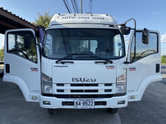 ขาย6ล้อIsuzu FRR210แรงม้ายูโร3 กระบะเหล็กยาว6.50เมตร เปิดได้รอบ