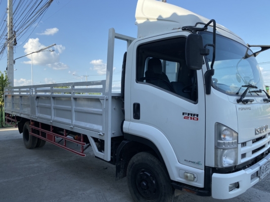 ขาย6ล้อIsuzu FRR210แรงม้ายูโร3 กระบะเหล็กยาว6.50เมตร เปิดได้รอบ
