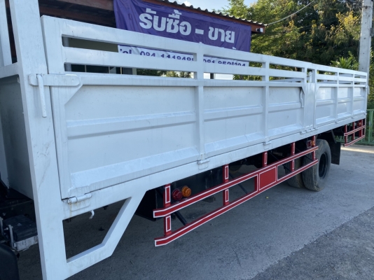 ขาย6ล้อIsuzu FRR210แรงม้ายูโร3 กระบะเหล็กยาว6.50เมตร เปิดได้รอบ
