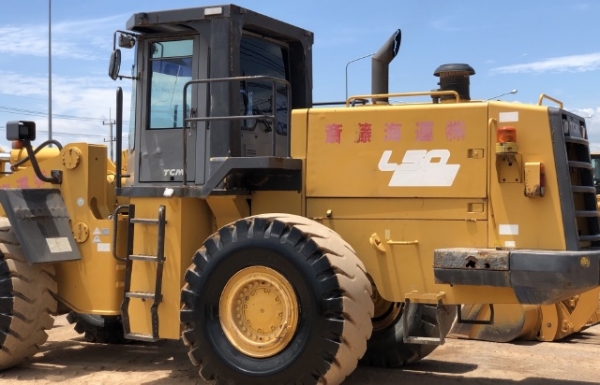 ขายรถตักล้อยาง TCM L50 นำเข้าเองจากญี่ปุ่น สภาพสวยพร้อมใช้งาน มีVDOการทำงานครับ