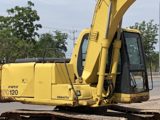 ขายรถขุด KOMATSU PC120-6 อาร์มพิเศษ นำเข้าเองจากญี่ปุ่น สภาพสวยพร้อมใช้ มีVDOการทำงานครับ