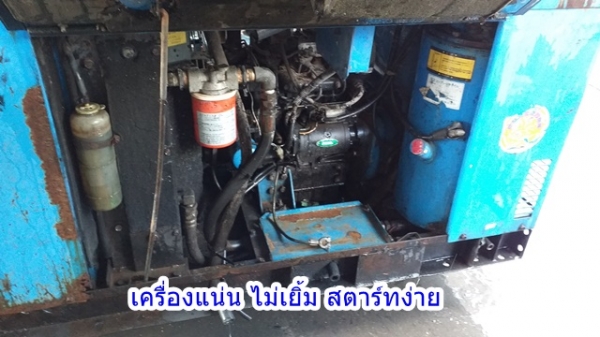 ขายถูก...ปั๊มลม AIRMAN PDS90 เก่าญี่ปุ่น ใช้งานได้ทันที ลมแรง เครื่องแน่น ประหยัดน้ำมัน