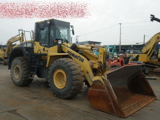 ขายรถตัก ยี่ห้อ KOMATSU รุ่น WA380-7