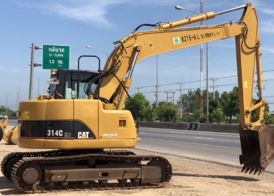 ขายรถขุด CAT 314CCR (4,xxx ชั่วโมง) นำเข้าเองจากญี่ปุ่น สภาพสวยพร้อมใช้ มีVDOการทำงานครับ