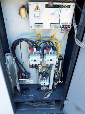 AIRMAN SMS 22 SD ปั๊มลมสกรู เก่าญี่ปุ่น พร้อมairdryer ในตัว