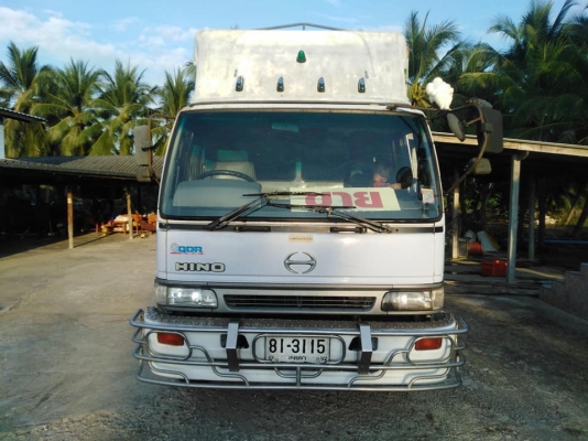 ขาย10ล้อHINO FL1J 210แรงปี43 เพลาเดียวกระบะล่องยาว6.20เมตรขาย780,000บาท