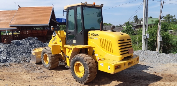 ขายรถตักXG918สวยพร้อมใช้แอรเย็น เอกสารเล่มทะเบียน