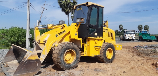 ขายรถตักXG918สวยพร้อมใช้แอรเย็น เอกสารเล่มทะเบียน