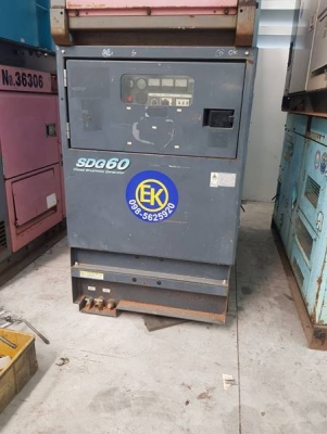 SDG60S - เครื่องปั่นไฟ Airman มือสอง ขนาด 50/60kva. เครื่อง Isuzu by OEK 098-5625920