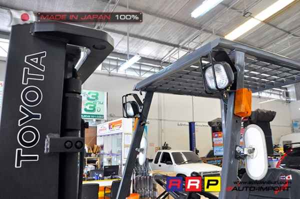 ขายรถโฟล์คลิฟท์มือสอง TOYOTA รุ่น 3FG20V-12171 นำเข้าจากประเทศญี่ปุ่น 100\% ไม่เคยใช้งานในไทย