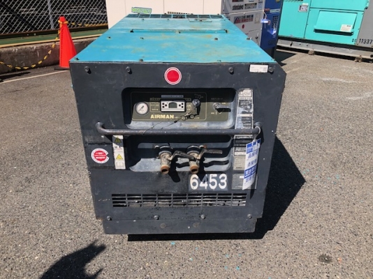 ปั๊มลม 7 บาร์ Airman PDS75S-5B2 ปี2007 2000ชม. มือสองญี่ปุ่น