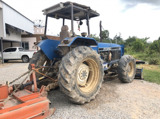 รถไถฟอร์ต 7840 พิเศษ แถมฟรี จอบหมุน ผานไถแบบผานสี่ และริปเปอร์